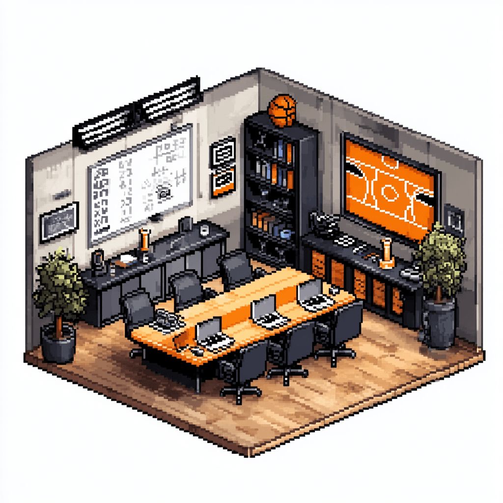 BenchOS coaching staff room